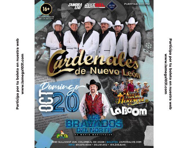 Cardenales de Nuevo León en Club La Boom Octubre 20